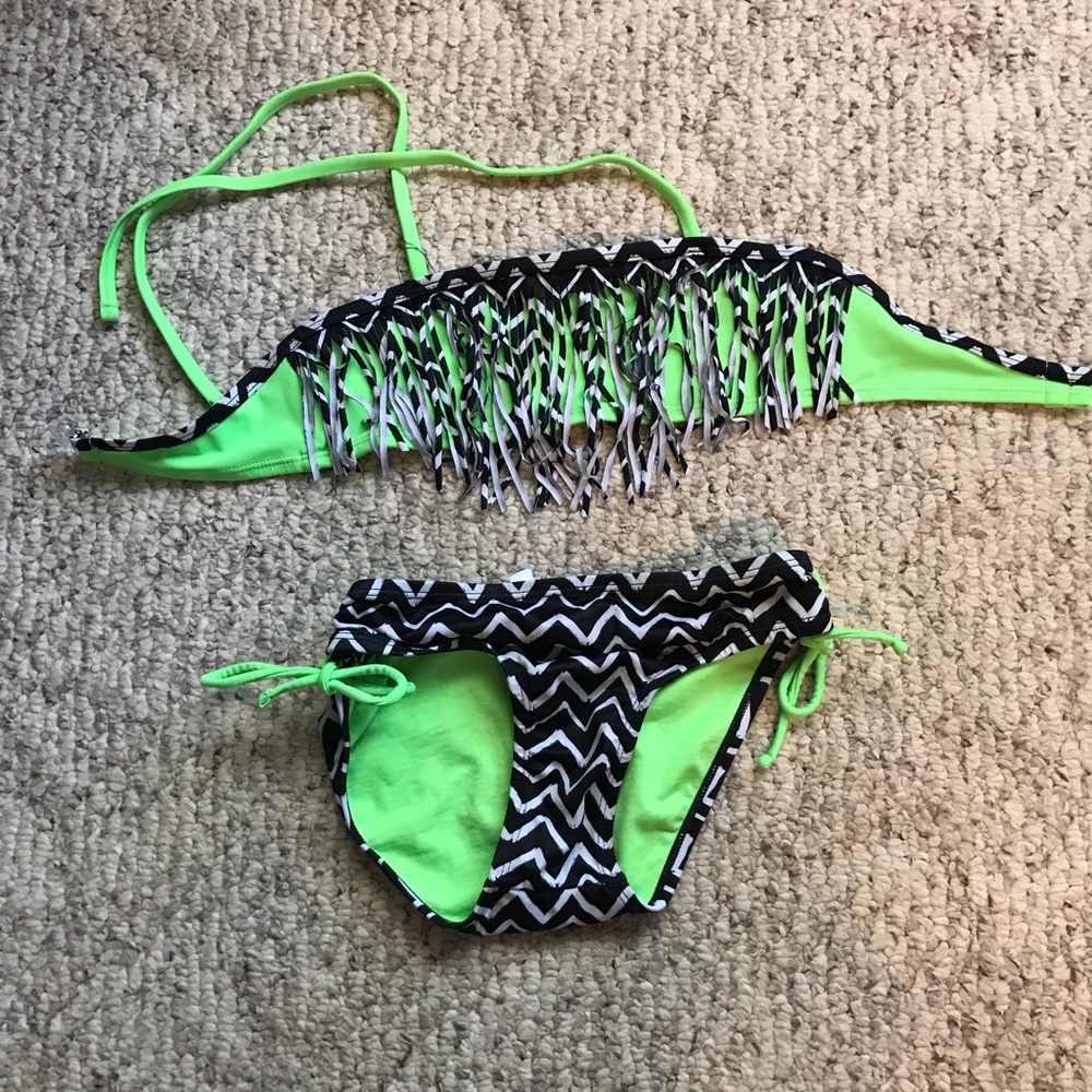 Justice Fringe bikini set!